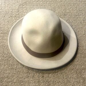 Cream Colored Fedora